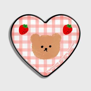 Dot strawberry check_2colors(hearttoktok)