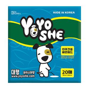 강아지위생 배변패드 20매 대형(60x76) 아카시아 플로랄와인향