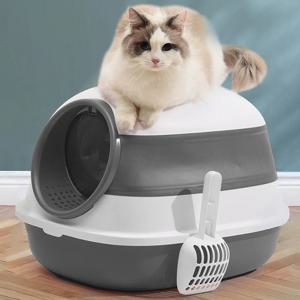 사막화방지 고양이화장실 배변통 우즈 접이식 화장실