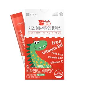 젤튼튼 키즈 철분 비타민 플러스 30포