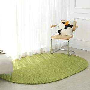 15%즉시할인 웬디 투톤 워셔블 타원형 거실 안마의자 러그 카페트 5colors 8size