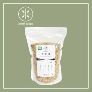 국내산 더바른 정미소 유기농 찰보리 1kg*1봉, 2봉, 3봉