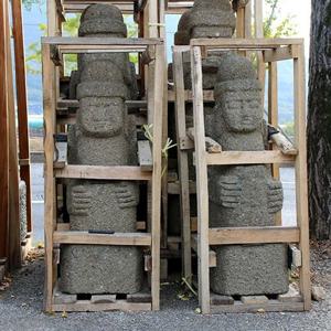 제주 돌하르방 한쌍(1m) 하루방 그린스톤 대형 조형물 조각상