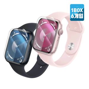 애플워치9 액정보호 이지우레탄 필름 6매
