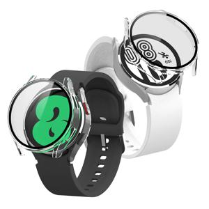 갤럭시워치4 액정보호 풀커버 하드 투명 하이쉘 글라스 케이스 40 44mm