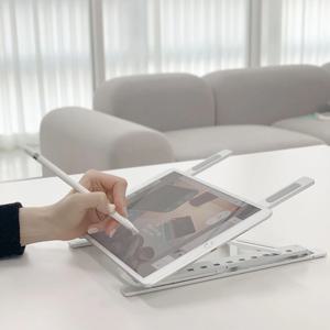 접이식 휴대용 2단 노트북 거치대 받침대 HS01