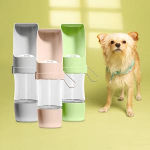 반려동물 2in1 슬라이드 원터치 물병