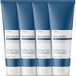 대용량 마이크로 미셀라 딥 클렌징폼 230ml 4개입 버블 세안제 저자극 폼클렌징