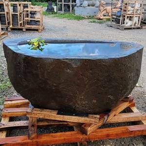 돌확 120x65x60 대형 돌어항 구시 돌구유  물확 정원 화단 돌수반