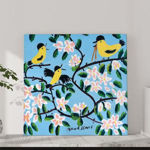 모드 루이스-노란새와 사과꽃