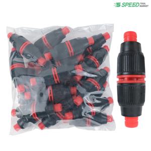 1자 2구 호스커넥터 (19mm) 20개 1봉 물호스 연결구 고무호스 연결캡 카플링