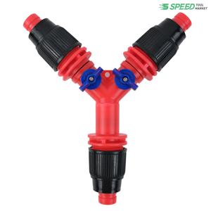 Y자 3구 (밸브) 호스커넥터 (19mm) 물호스 연결구 고무호스 카플링