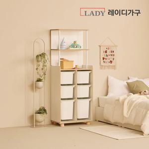 키디 2열 장난감 수납장