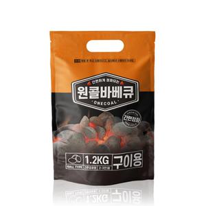 바베큐 야자숯 1.2kg 캠핑숯 구이용 바베큐숯