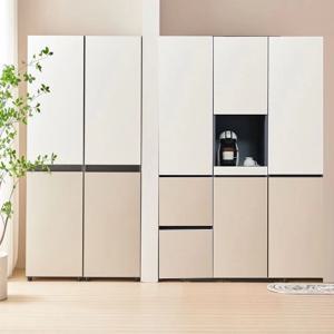 시그니처 아모르 파스텔 냉장고 팬트리장 1200 주방수납장 세트 LPM CHOICE C