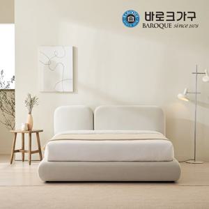 아망 아쿠아텍스 패브릭 침대 프레임 Q_본넬매트
