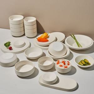 딜로 6인 27P 화이트 홈세트 그릇세트 퀴진드마망
