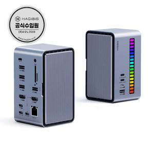 4K 듀얼모니터확장 노트북 USB허브 도킹스테이션 SSD인클로저 U100 Pro