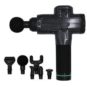 전신 진동 마사지기 헬스건 6종헤드 무선 핸디형 마사지건 HL-GUN4000