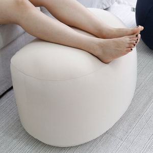 물방울 빈백 스툴 발받침대