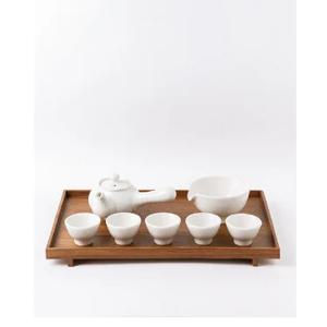 균열다기세트 5인용 다도세트 여주전통다기 선물용 백자찻잔