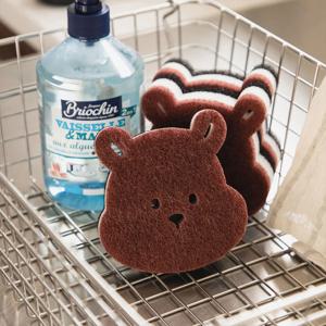 거품이 잘 나는 동구 양면 스펀지 수세미 3개입 x 3개 (총 9개입)