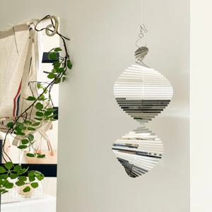 스테인리스 실버 회전 팬던트 모빌 드림캐쳐