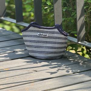 손목가방 한손가방 미니가방 미니백 스트라이프 버킷백