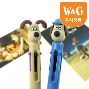 월레스와그로밋6색볼펜