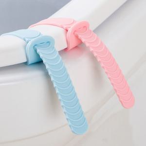 실리콘변기손잡이 위생 케이블타이 커버 모던 비데 시트 좌 어린이 손