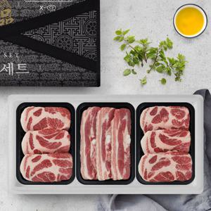 한돈 돈육 구이선물세트 1.2kg/삼겹살+목살