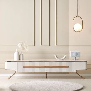 포세린 세라믹 프리미엄 엘레강스 템바보드 TV 거실장 2000