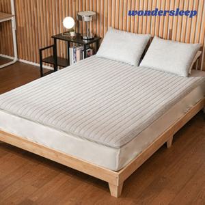 침대 토퍼매트 수면 매트리스토퍼 바닥이불 6cm 슈퍼싱글사이즈