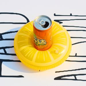 튜브 컵홀더 물놀이 컵 음료수 캔 받침대 수영장 받침 미니 장난감 풀빌라 풀장 파티용품