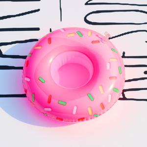 튜브 홀더 물놀이 컵받침 음료수 캔 받침대 수영장 받침 미니 장난감 풀빌라 풀장 파티용품