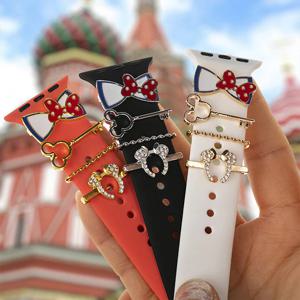 애플워치 스트랩 링파츠 세트H 갤럭시워치 피규어 시계줄 악세서리