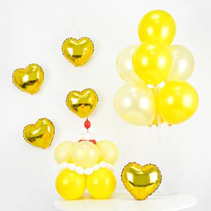 풍선케이크 벌룬케이크 옐로우 케익 만들기 DIY 생일 파티