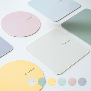 파스텔 인덕션 보호 매트 사각 스크래치 방지 커버 냄비 받침 (2 size)