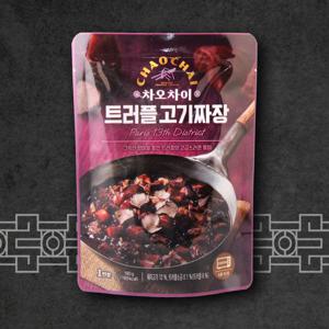 차오차이 트러플 고기 짜장 180g(전자레인지용) 중식 소스