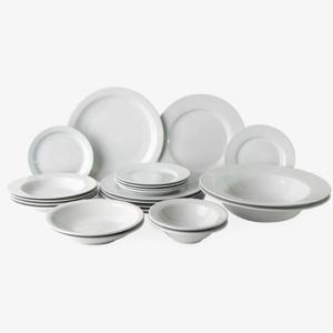 블루웨어 도자기 신혼부부 양식 그릇세트 4인 22P