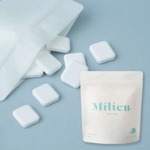 밀리유 텀블러 세정제 10g 30개 세제 발포 클리너 커피포트 전기포트 세척