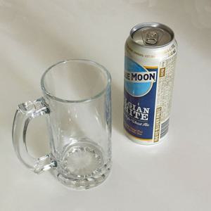 클래식 손잡이 맥주잔 500ml 2개 호프집맥주잔 냉동맥주잔