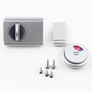 H 실버 사용중 열림 큐비클 화장실 잠금쇠 잠금장치