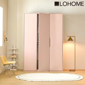 앤유임팩트 1900 일체형 손잡이 여닫이 수납 옷장 (고급댐핑경첩도어)