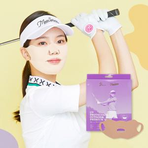 UV 케어 자외선 차단 프리미엄 골프 패치 마스크팩 4매