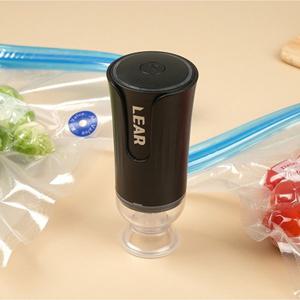 가정용 소형 미니 휴대용 진공포장기 진공기+비닐팩(5p)