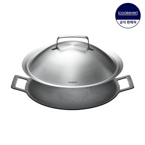 IH 통3중 코팅 그리들 2종세트 34cm (커버포함)