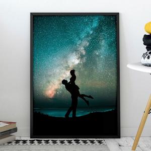 은하수 Milky Way 포스터 브로마이드 인테리어 사진 선물 액자