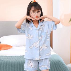 시나모롤 마이멜로디 파자마 여름 잠옷 반팔 상하세트 산리오 홈웨어