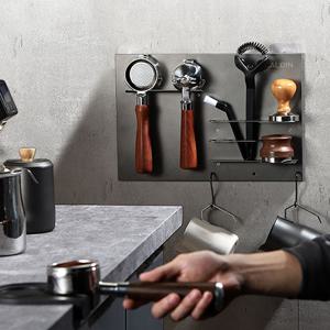 무타공 벽걸이 포터필터 거치대 홀더 탬퍼 레벨링툴 받침대